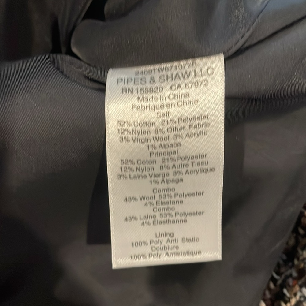 Veronica Beard Watkins Dickey Jacket Size 14 - Picture 11 of 13